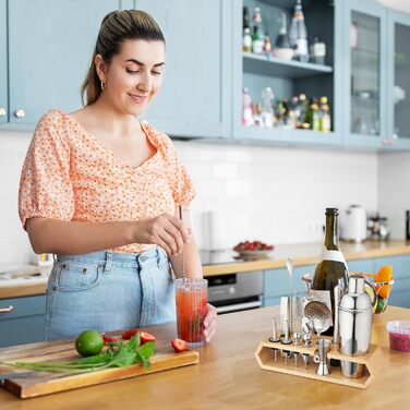 Набір для коктейлів 16 предметів Relaxdays