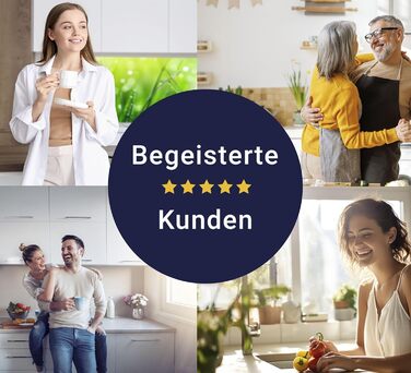 Кухонний фартух timalo зі скляним виглядом Північне море, очерет, захід сонця, океан, солома 2 мм акрилове скло Бризокості для плити, кухонний скляний фартух, акрилові скляні стінові панелі, захисна панель для фартуха (60 x 60 см, 315- Зелена трава)