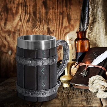 Термокружка для пива 550 мл Viking Rune VOSSOT