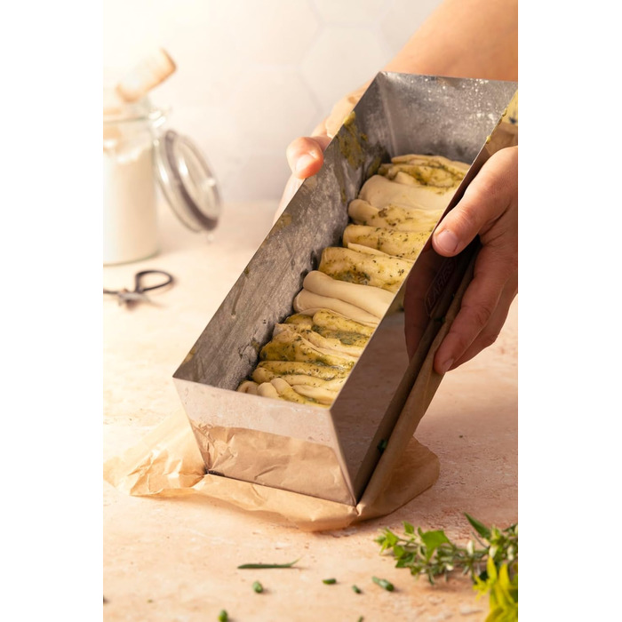 Форма для тостів з нержавіючої сталі з роздільником 30 x 10 x 9 см Lares