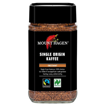 Растворимый кофе, 100 г черный Mount Hagen
