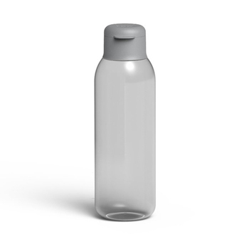 Пляшка для води BergHOFF LEO, пластикова, сіра, 0,75 л