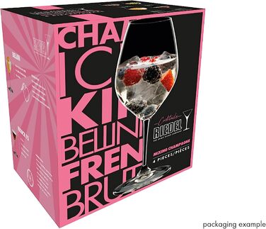 Набір склянок Riedel Mixing Tonic, 4 шт., об'єм прибл. мл (Набір для змішування коктейлів)