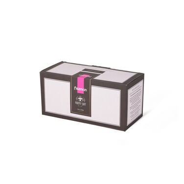 Набір з 2-х кухлів Fissman THE COFFEE I DO 310 мл порцеляна (3710)