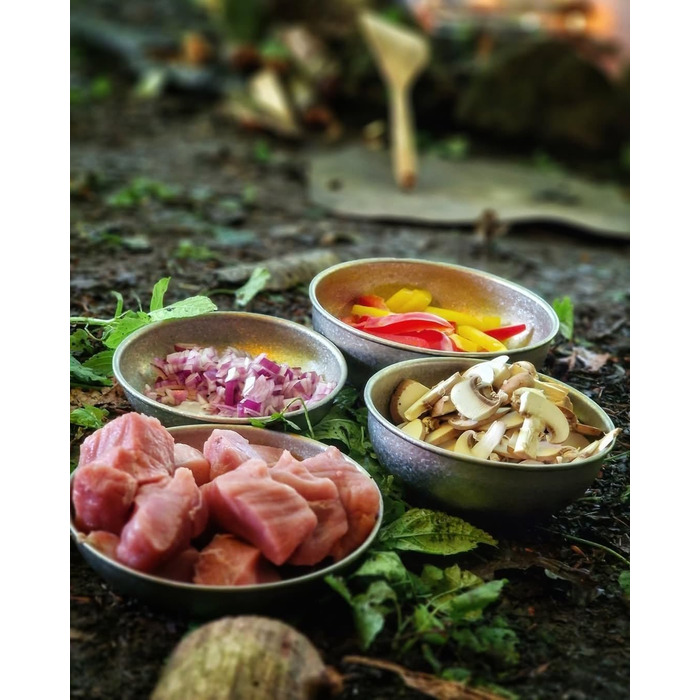 Серебряные лоханки для кемпинга 300 мл SILVERANT