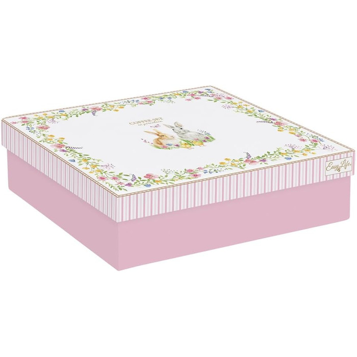 Набор из 6 фарфорових пасхальных кофейных чашек с блюдцами Easy Life