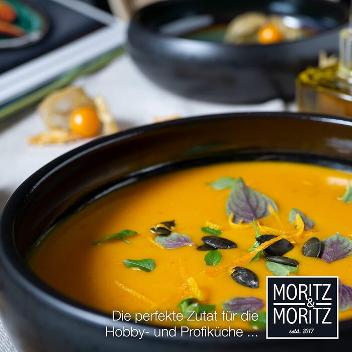 Набір посуду з керамограніту Moritz & Moritz SOLID з 18 предметів 6 персон набір посуду з 6 обідів, маленькі, глибокі тарілки (4 шт. великі миски)