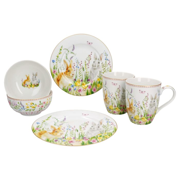 Набір для сніданку 6 предметів до Великодня MamboCat