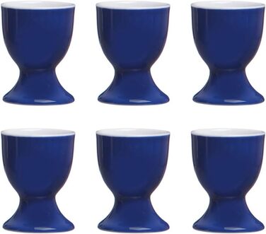 Набор из 6 подставок для яиц 5 х 6 см индиго-синий, Doppio Ritzenhoff & Breker