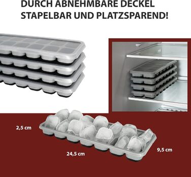 Форма для льоду 4 шт Mannesfaktur