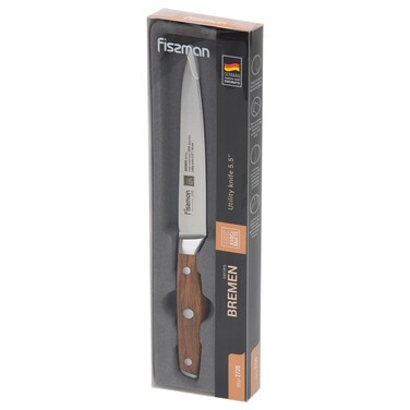 Нож Fissman универсальный BREMEN 13 см X50CrMoV15 сталь (2725)