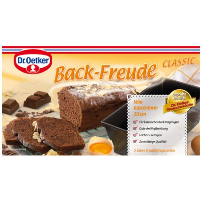 Форма для выпечки пирога/хлеба 20 х 11 см Back Freude Mini Dr. Oetker