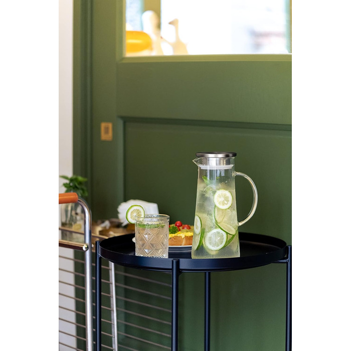 Кувшин с крышкой и щеткой для горячих/холодных напитков 2,1 л SUSTEAS