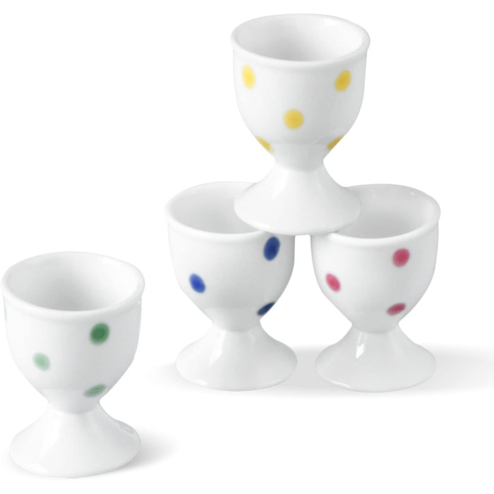 Керамічні стаканчики для яєць 4 шт Cinf