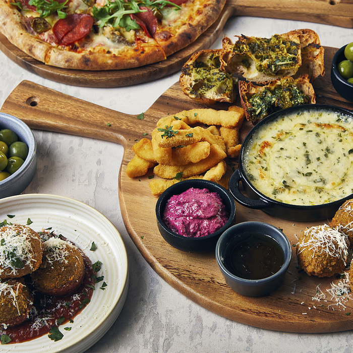 Доска для пиццы с ручкой 36 см, Acacia Wood, Genware