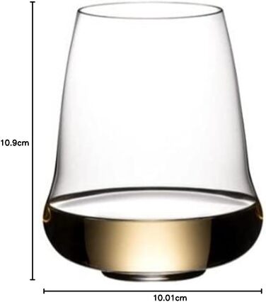 Бокали Riedel 7789/0-265 без ніжки, прозорі (для Ріслінгу/Шампанського, 4 шт. в упаковці)
