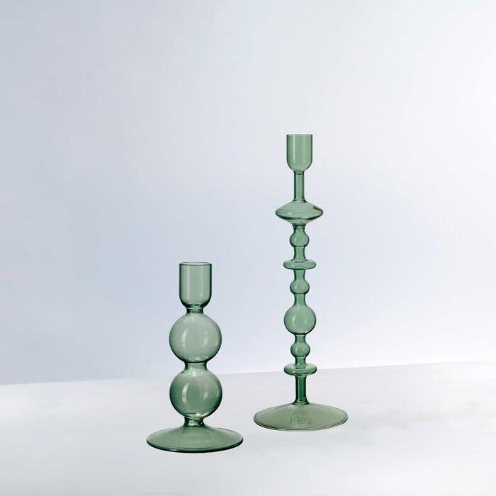Подсвечник 9x9x27 см, зеленый Like Home Villeroy & Boch