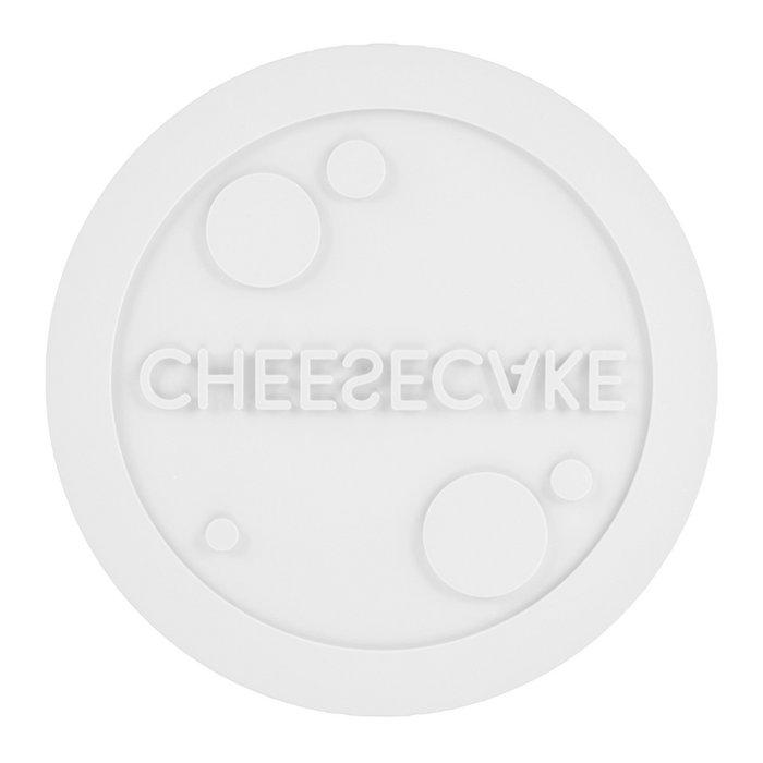 CHEESECAKE DECOR Силіконовий килимок 'CHEESECAKE' Ø 180 мм, h 1,50 мм
