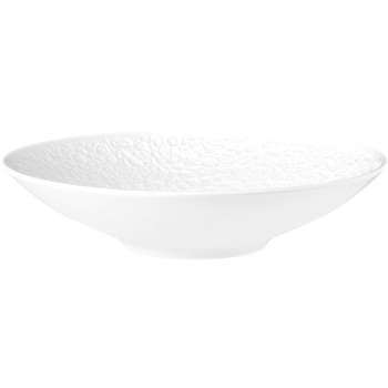 Тарелка суповая рельефная 23 см, белая Nori-Home Seltmann Weiden