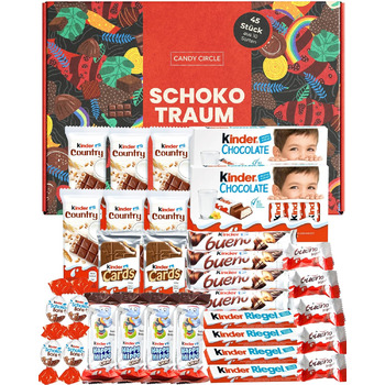 Коробка конфет с шоколадом, 31 предмета Kinder