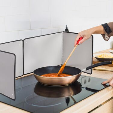 Большая двусторонняя защита от брызг из нержавеющей стали LTSEAME