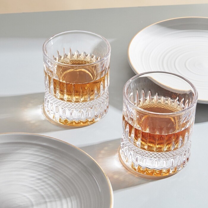 Набор из 2-х стаканов Fissman для виски 200 мл (13679)