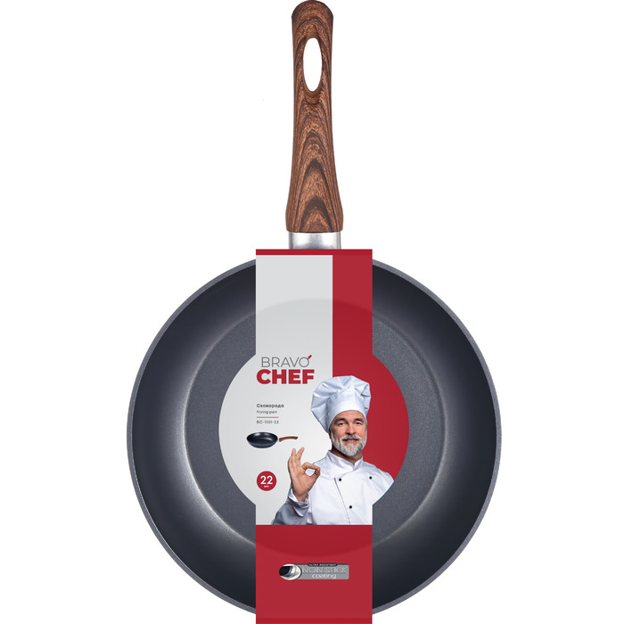 Сковорода Bravo Chef классическая 22 см. (6815597)