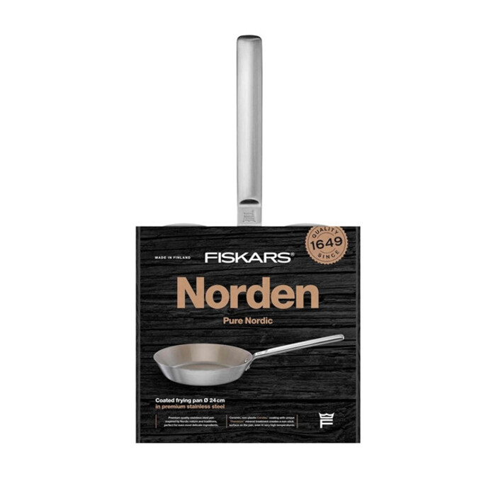 Сковорода з мінеральним покриттям Fiskars Norden 24 см (1067631)