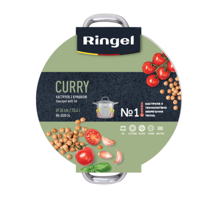 Кастрюля Ringel Curry (10.4 л) 26 см (6990948)