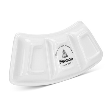 Блюдо Fissman MIRACLE багатокутне 16.5x7.5 см порцеляна (16022)