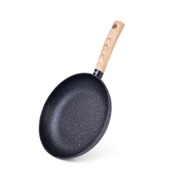 Сковорідка для жарки Fissman SPARK STONE 24x4,5 см (5031)