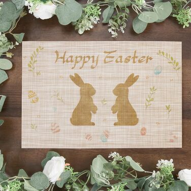 Набір з 6 двосторонніх серветок для столу до Великодня Banchif