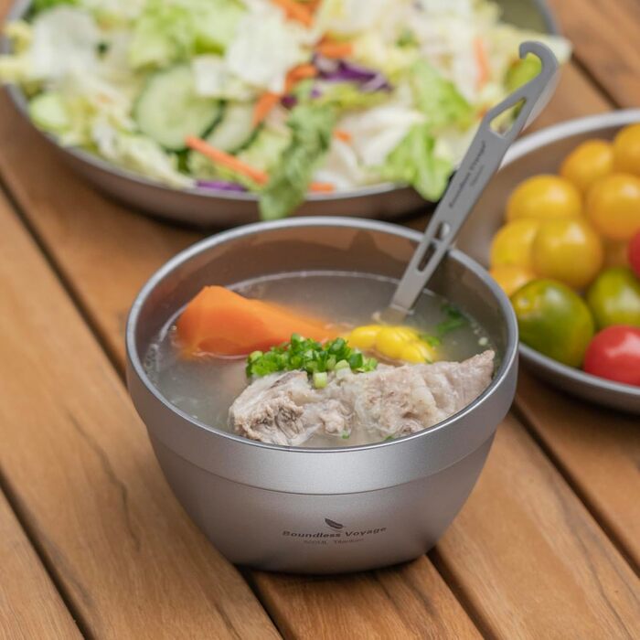 Титановая миска 500 мл Boundless Voyage