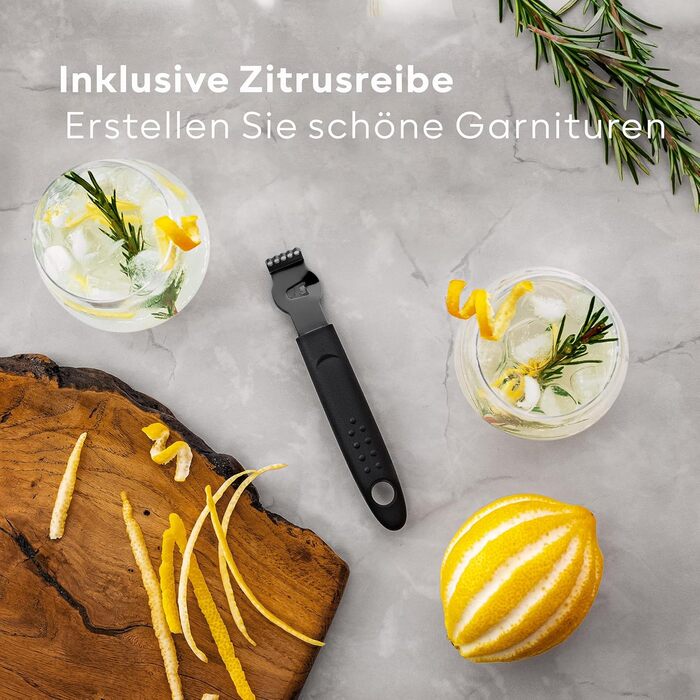 Набір для коктейлів преміум-класу 12 предметів BarDeluxe