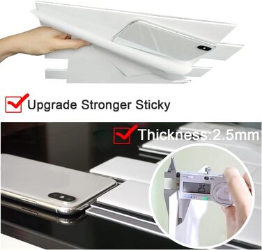 Штук 3D наклейки на плитку для ванної кімнати кухні, клейка вінілова плитка, самоклеюча плівка для плитки, стінові панелі, ПВХ, плитка Metro, самоклеючий декор плитки 30x30, декор настінної плитки (10, білий)