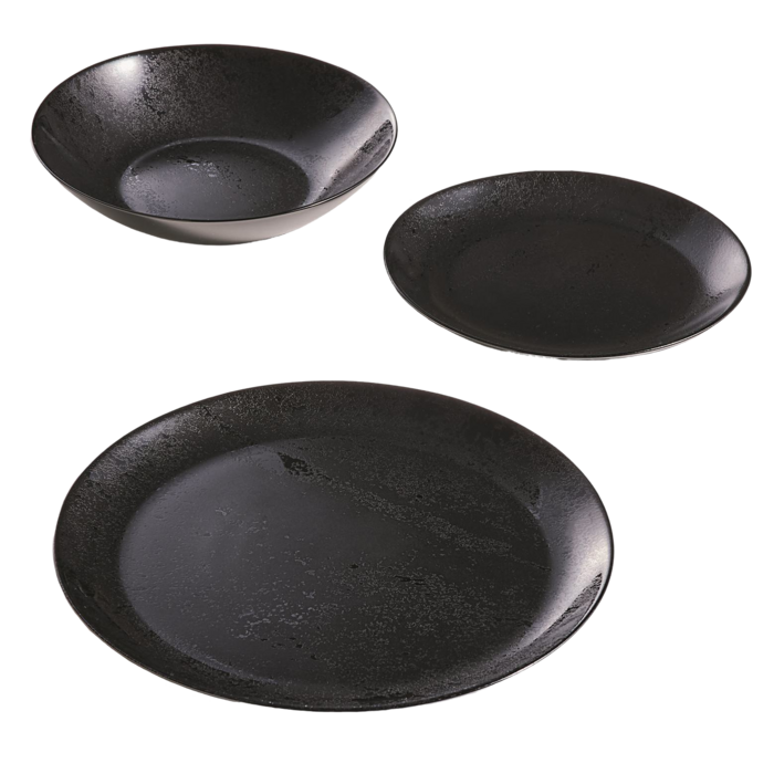 Тарілка десертна Luminarc Diana Black, 19 см (6788143)