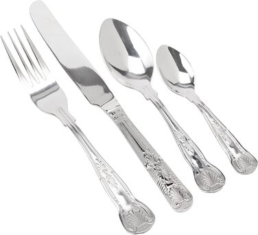 Набір столових приборів на 6 персон, 24 предмети, Kings Vintage Amefa