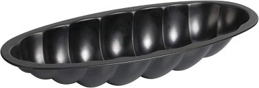 Форма для плетеной пасхальной выпечки 38 см, черная Kaiser