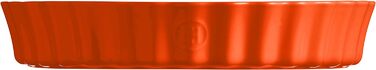 Форма для выпечки круглая 32 см оранжевая Emile Henry
