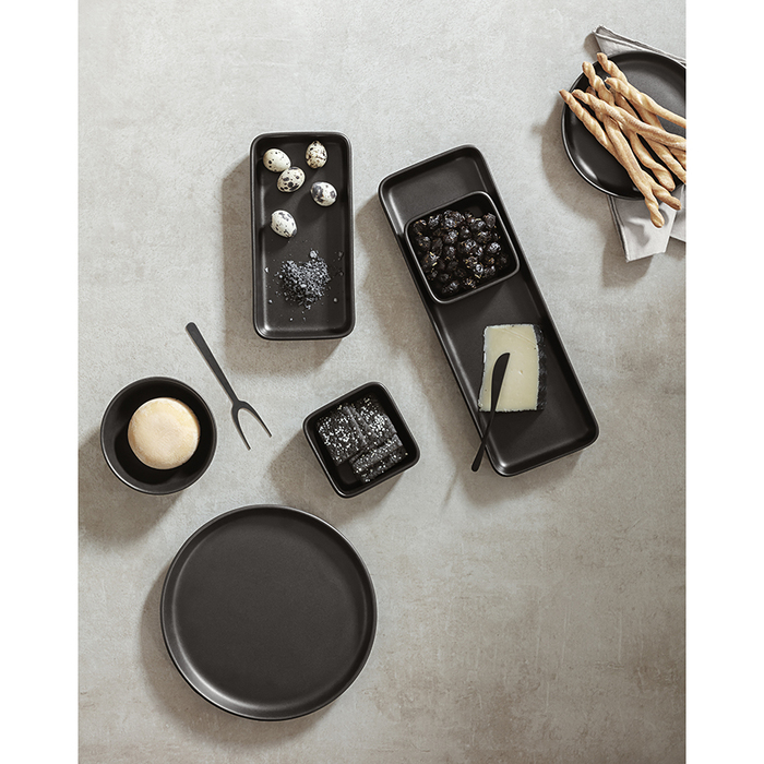 Блюдо сервировочное прямоугольное 13х37 см, черное Nordic Kitchen Eva Solo
