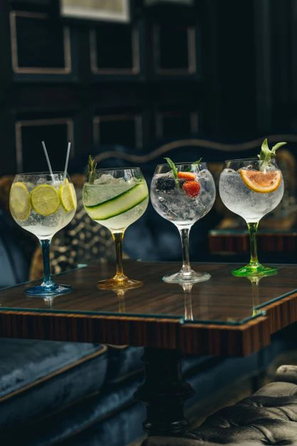 Келих для коктейлю 600 мл, Crystal Gin Balloon Amber, Urbanbar (Урбанбар)