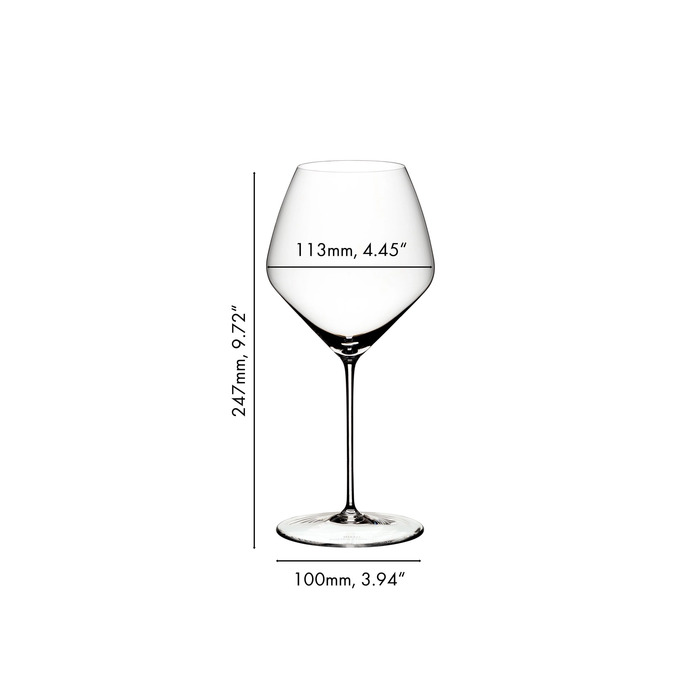 Бокал для красного вина Пино Нуар/Неббиоло 768 мл, Veloce Restaurant Riedel