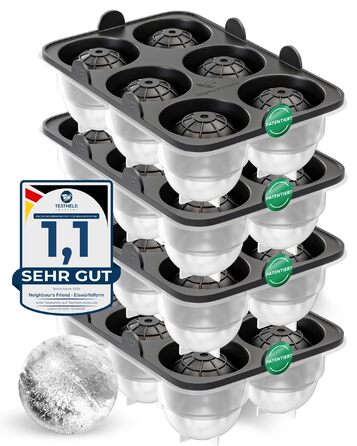 Набор форм для льда 4 шт Neighbour's Friend