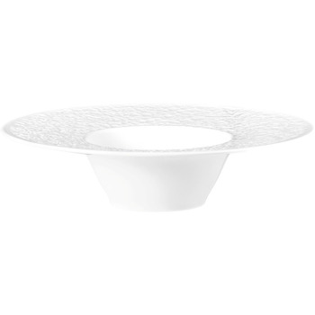 Тарелка для макарон глубокая рельефная 26,5 см, белая Nori-Home Seltmann Weiden
