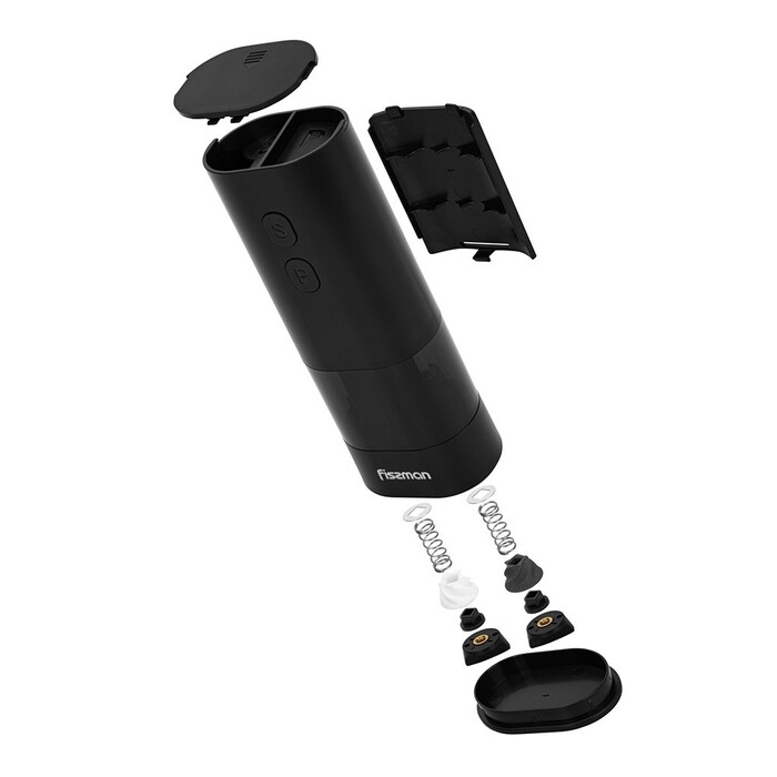 Млин для солі та перцю Fissman електричний 2-в-1 18,7x6,4 см  (18086)