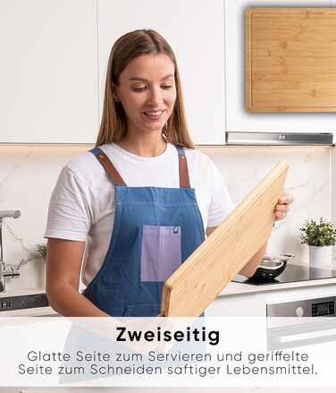 Набір обробних дощок із натурального бамбука 3 шт Deco haus