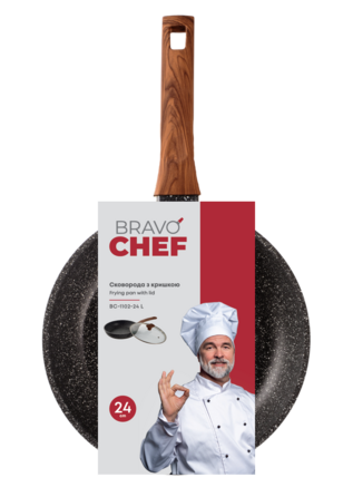 Сковорода Bravo Chef 24 см (7133034)