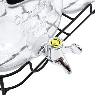 Набор диспенсеров для напитков 2 стеклянных по 4 л Spetebo