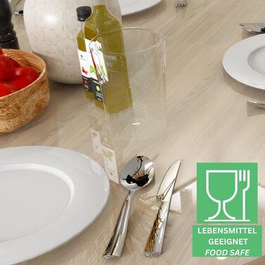 Скатерть прозрачная и водонепроницаемая 120 х 80 см MOM'S HOME