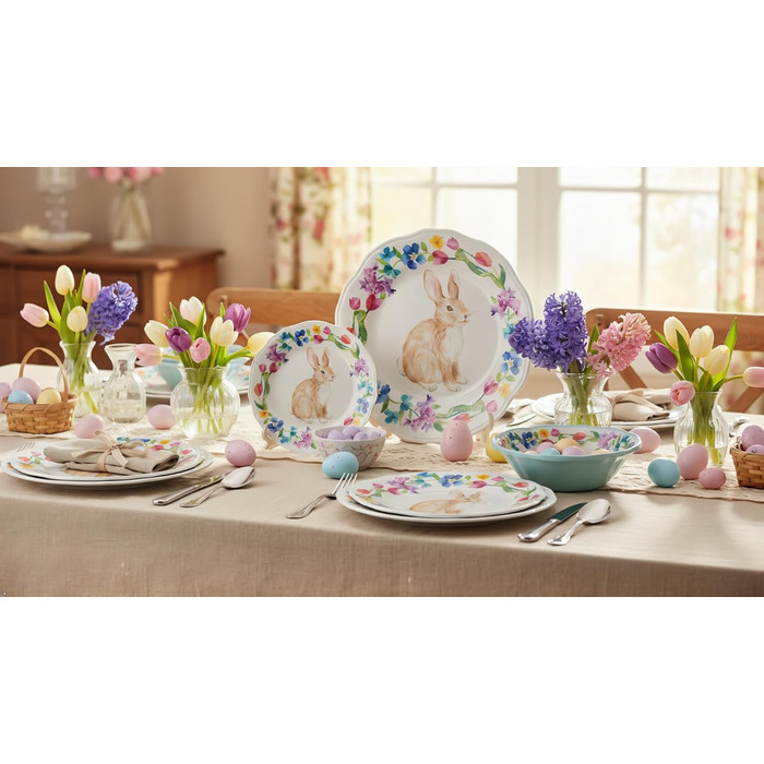 Набір меламінового посуду 12 предметів UP